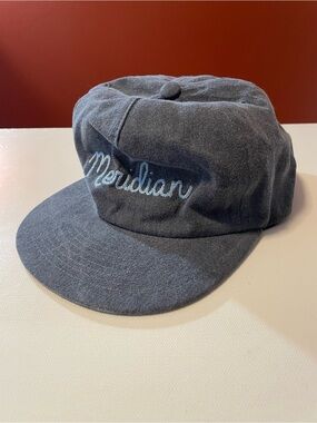 Weld Men’s NWT Washed 5 Panel field Trip Slate Blue Cotton Hat Cap
